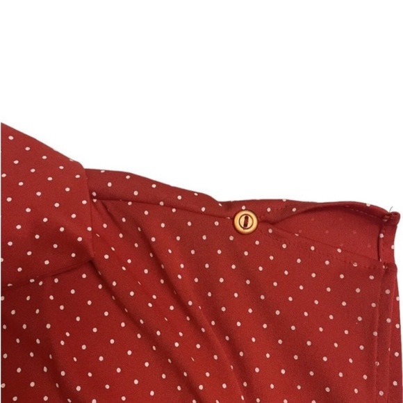 Vintage Polka Dot Button up Shirt - Picture 4 of 4